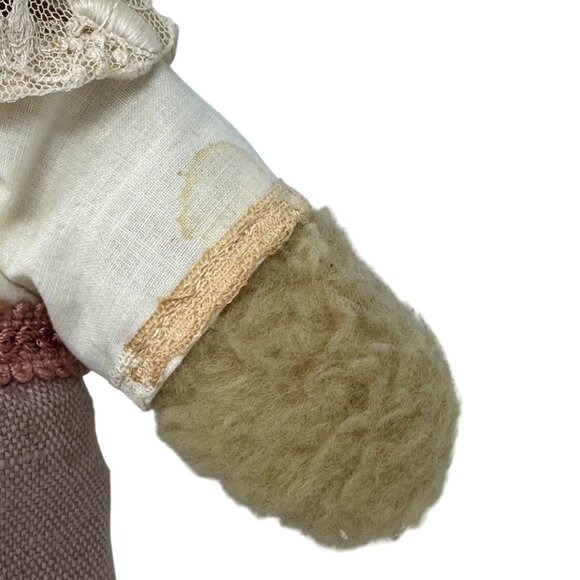 Raebhat Originals Faces of Time Prairie Dog Bear 13 inch Vintage Scotland Tweed - Picture 5 of 16